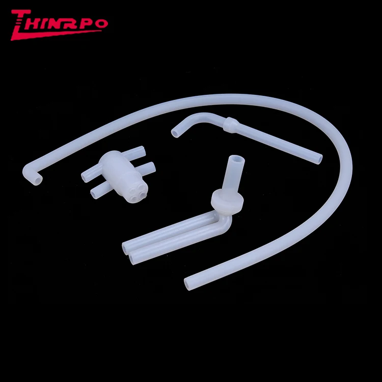 High Pressure Flexible Expandable Pipe Soft Colored Medical Silicone Rubber Hose Tubing