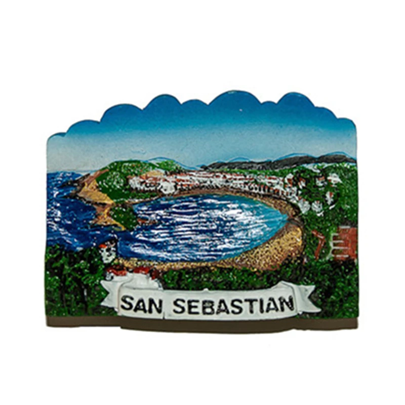 San Sebastian Spanien Fridge Magnet Souvenir Magnet Kühlschrank