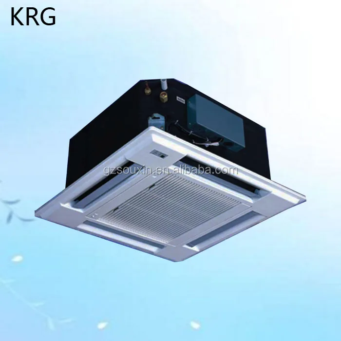 Ceiling Cassette Fan Coil Ceiling Mounted Split Ac Units With Vrv System Buy Ceiling Mounted Split Ac Units Air Conditioner Maintenance Drop Ceiling Air Conditioner Product On Alibaba Com