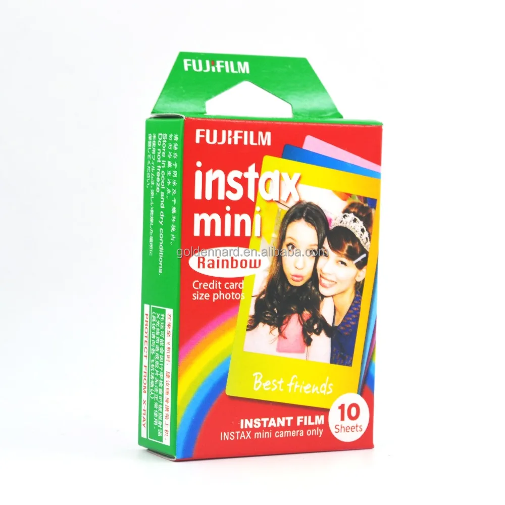 Fujifilm Instax Mini Film - Rainbow (10 Exposures) 