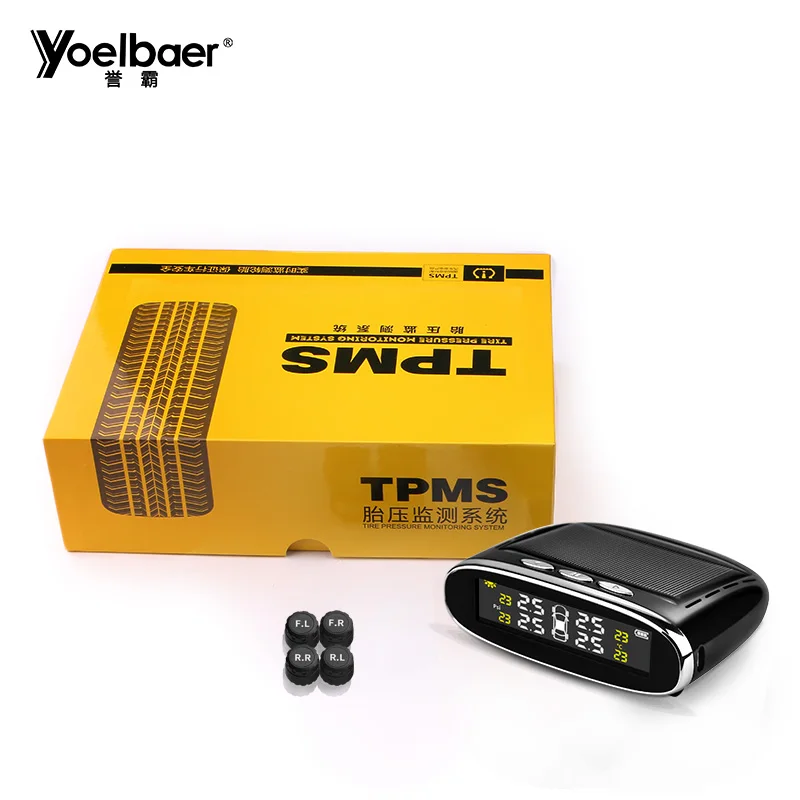 Оптовая продажа ЖК-монитор TPMS внешних датчиков беспроводной автосигнализации