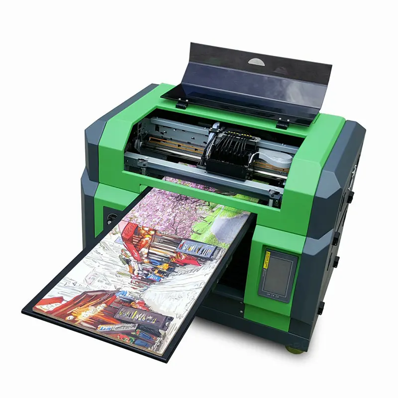 Digital Uv Flatbed Printer Mesin Cetak 