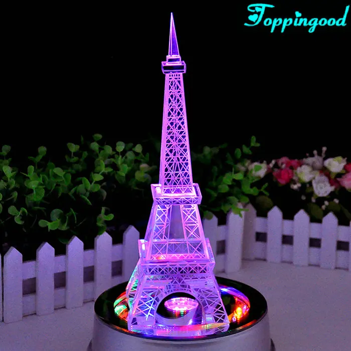 Eiffel tower store crystal lamp