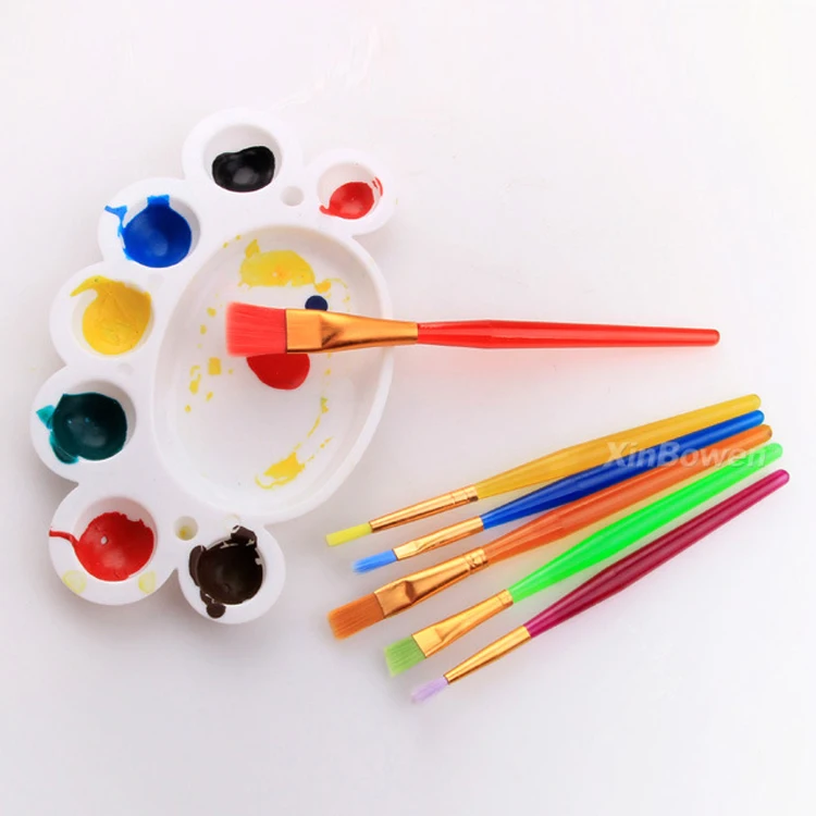 6 UnidsCepillo Para Niños DIY Color Caramelo Varilla De Plástico Pinceles  De Acuarela Duradero Pintura Gouache Pluma Suministros De Escritura BH5352  WLY De 0,93 €