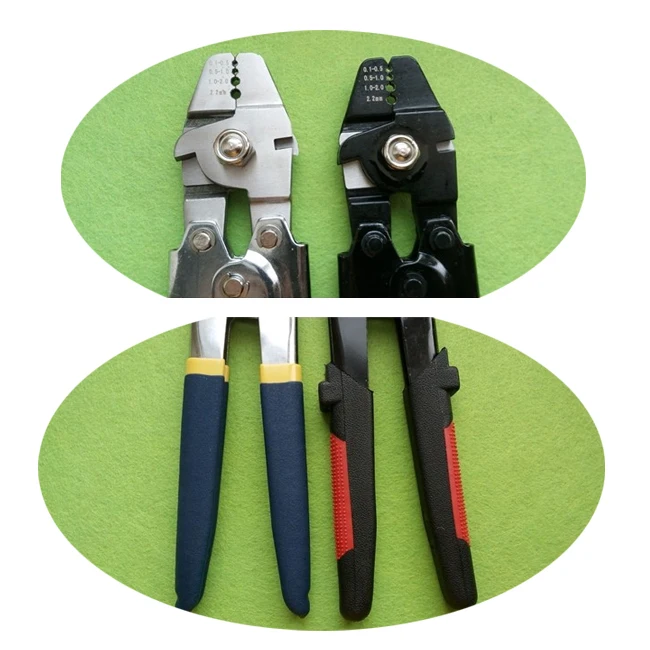 Crimping on Mono Line Wire Sleeves Fishing Crimpers and Crimping Tools