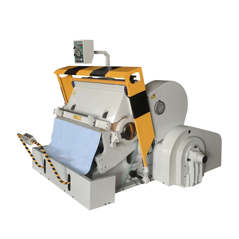 ML930 Paper PVC EVA Sheet Cardstock Die Cutting Machine With Linoleum Cork