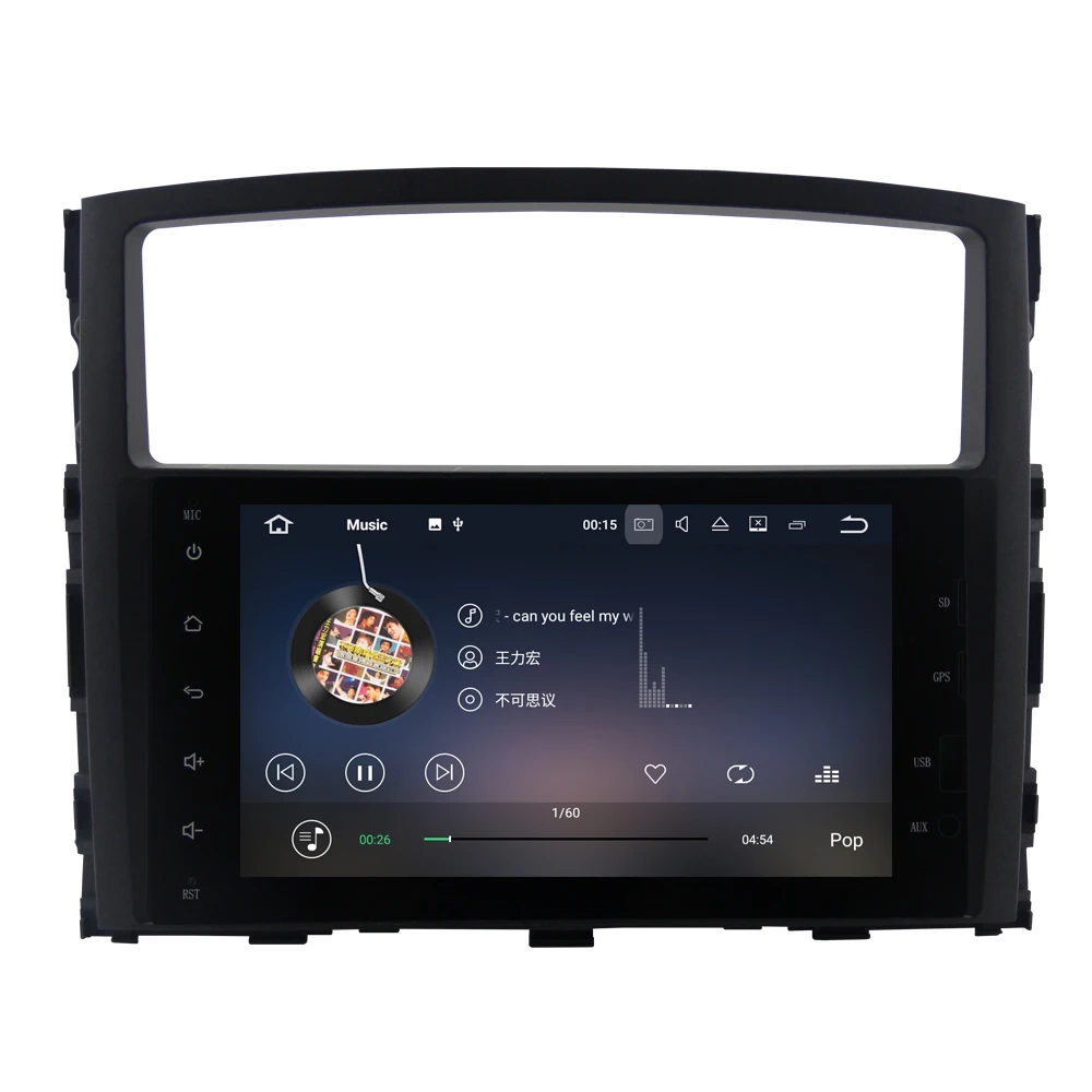 Android Car Multimedia for Mitsubishi Pajero with Gps