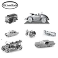 Metal Earth 3D Model Kits 7 Vehicles Cable Car Beach Buggy Checker Cab Steam Locomotive Ford