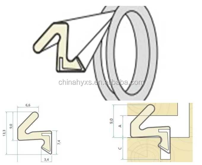 Aq21 Schlegel Foam Door Seal Q Lon - Buy Q Lon Door Seal,Qlon Seal,Door ...