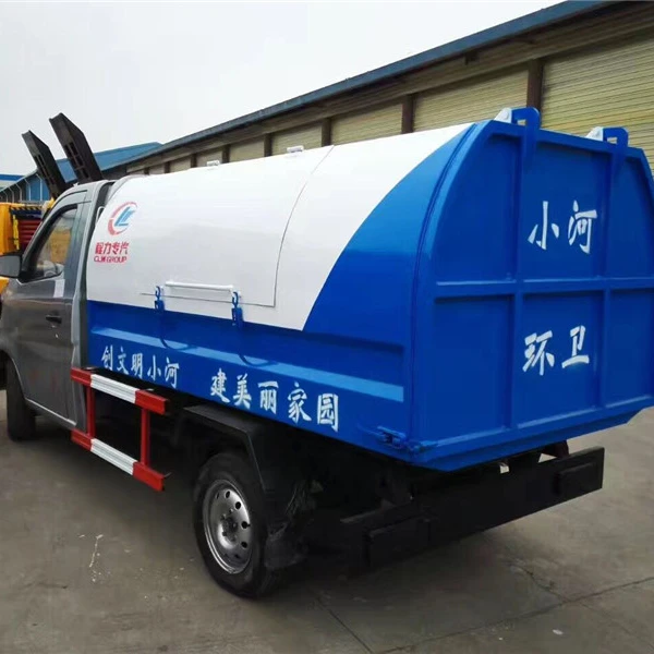 3m3 Mini Waste Small Garbage Truck Disposal