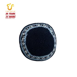 100% хлопок кроше Еврейская Кипа шляпа kippot топ кипота кипа юдиака для