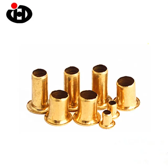 Chinese Supplier Hardware Fastener Products GB876 Brass Hollow Tubular Rivets M3 Rivet Nut