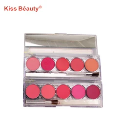 Контурный хайлайтер можно осветить ярким щека гладкая 5 видов цветов макияж румяна, палитра