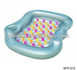 Новейшая надувная водная кровать, надувная плавающая водная кровать, надувной плавающий матрас для ребенка