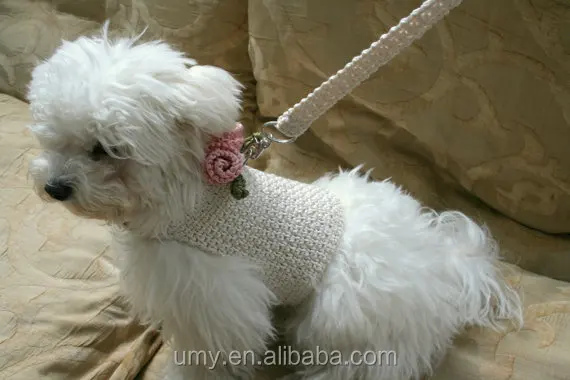 ハンドメイド 小型犬サイズ 完成品 名入れ （ 犬用 ハーネス ハンドル付き ） 小型犬 中型犬用 XXXS