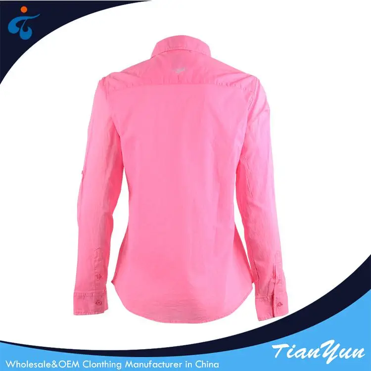 Made in China Custom Designer Nice Spring Sexy Office Uniform Women Blouse Design