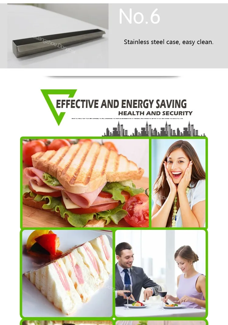 Panini Press Sandwich Maker/panini groove Clamping/panini Machine - Image 5