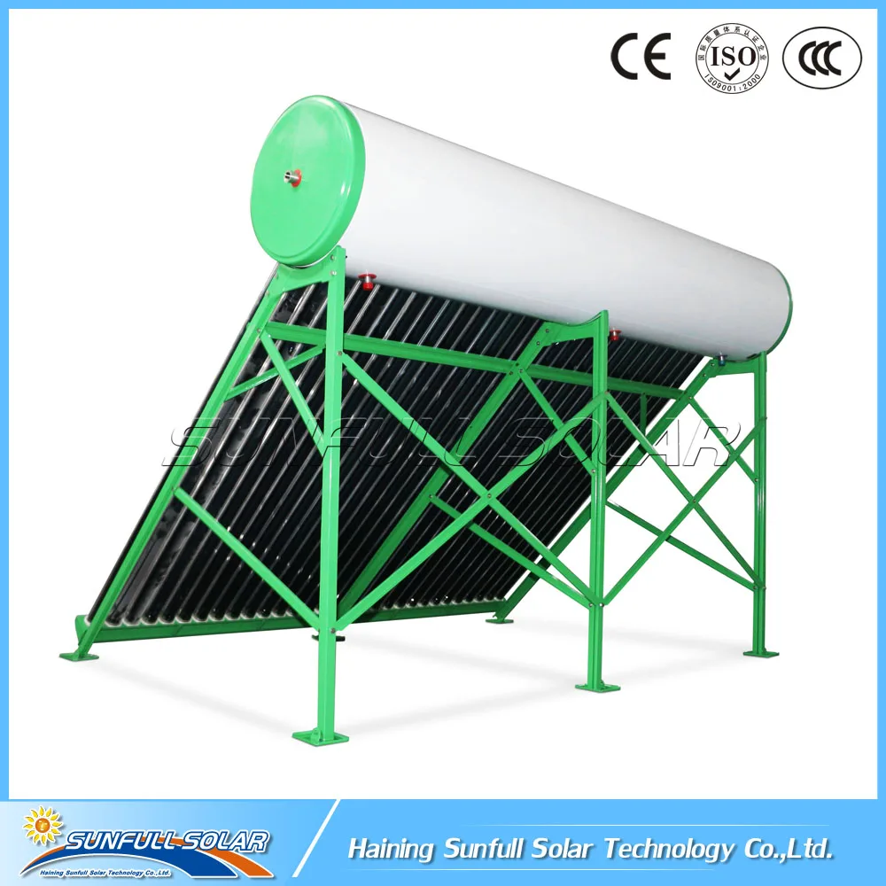 Source High Efficient No Pressure Sun Green Energy Solar Hot Water Heater  System on m.alibaba.com
