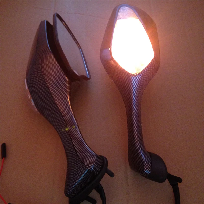 Зеркала заднего вида для мотоцикла для Honda CBR1000RR CBR 1000 RR 2008 2009 2010 2011 2012 углерода