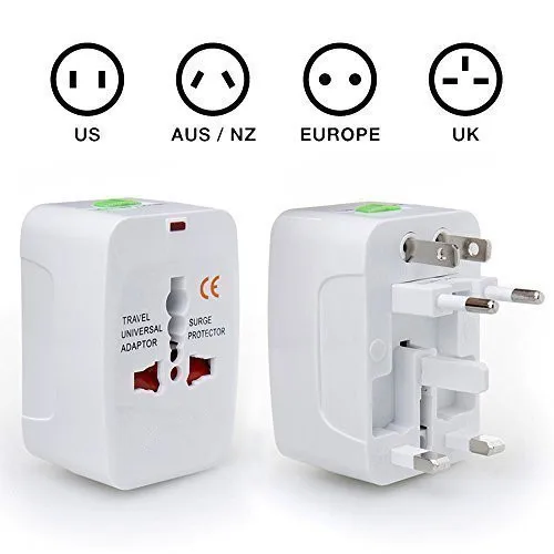 ADATTATORE DA VIAGGIO UNIVERSALE CON SPINA UK/EU/USA LINQ