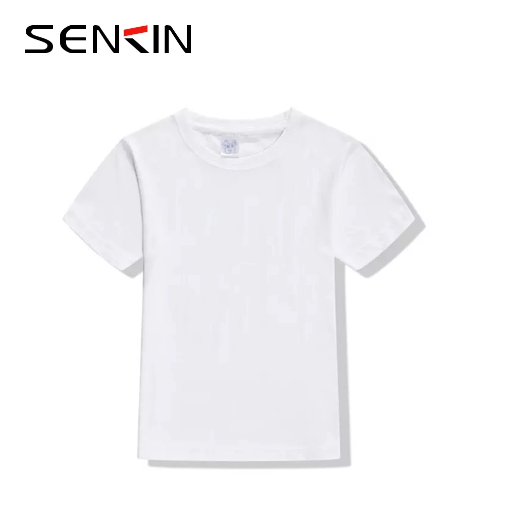Source Kids Clothes Plain Children T Shirts Blank 100% T- shirts on