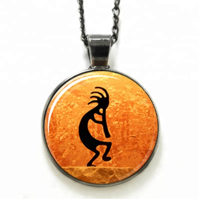 Kokopelli Necklace Hopi Indian Rabbit 