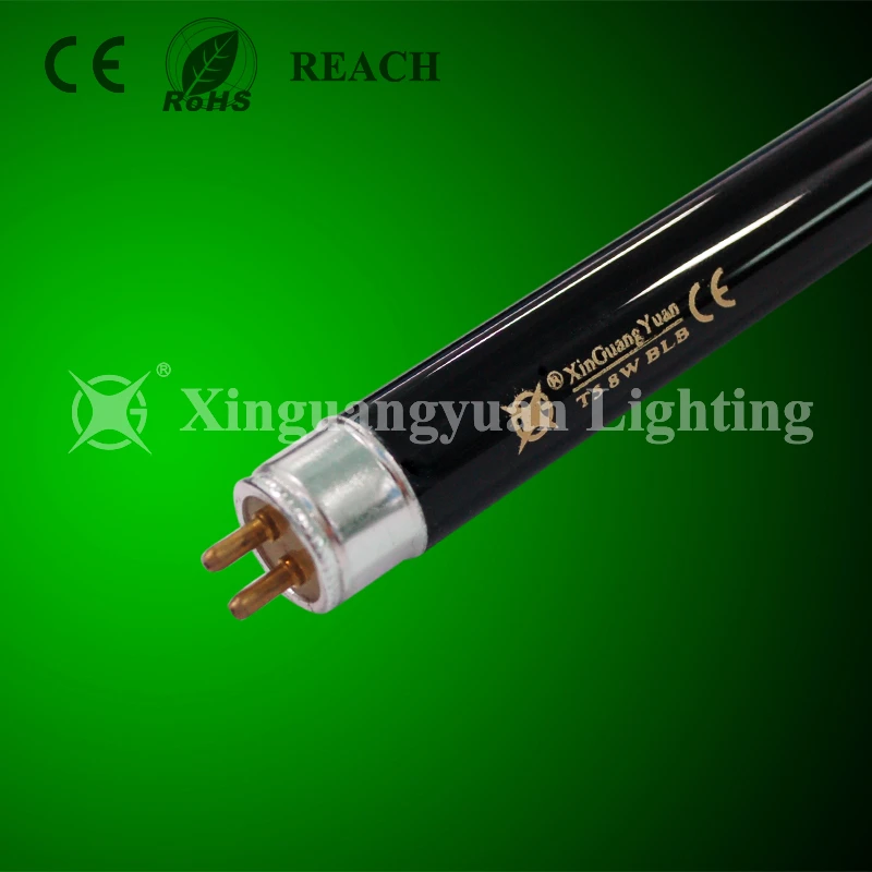 Лампа T5 8 Вт BLB/UVA черная, голубая лампа/365nm UVA Lamp