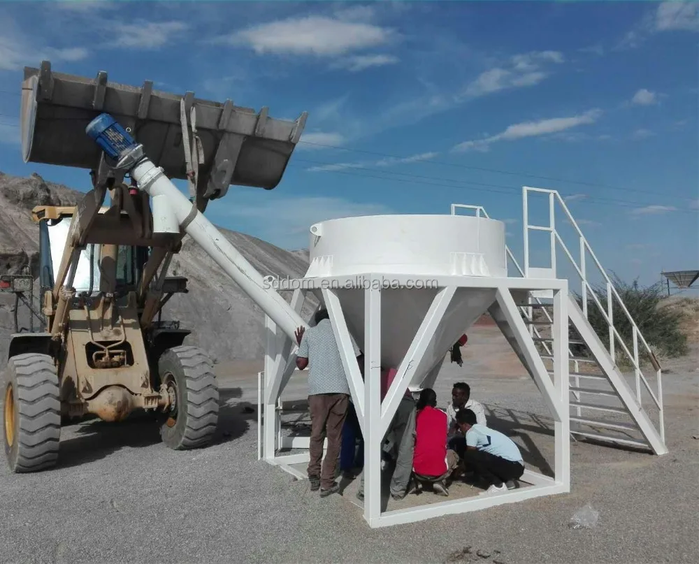 SDDOM Cement Bulk Loading System Big Bag Silos Small Mobile Cement Silo for Sale