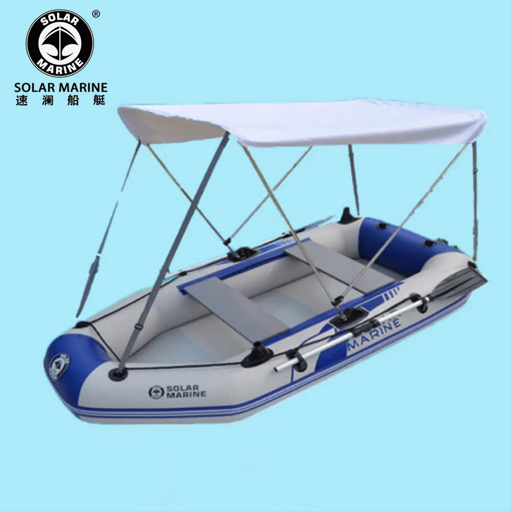 Tendalino Parasole Per Kayak E Canoa – Telo In Oxford 210D Con Aste In Lega Di Alluminio, Kit Completo