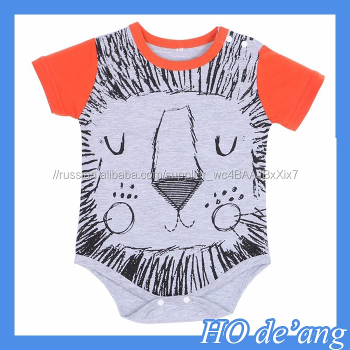 HOGIFT 100% Хлопка С Коротким Рукавом Детские Боди для