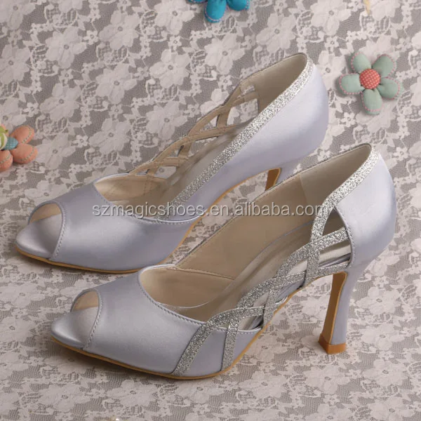 Conciliador Rebelión Ambos Wholesale Zapatos de boda plateados para mujer fiesta From m.alibaba.com