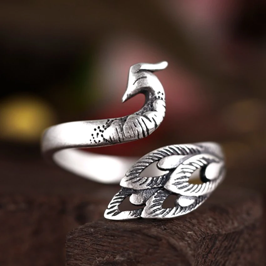 peacock ring design