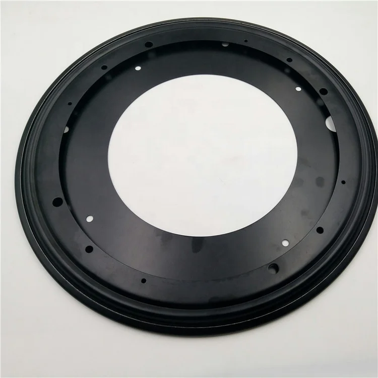 6 Inch Auto Memory Return Metal Lazy Susan Turntable square
