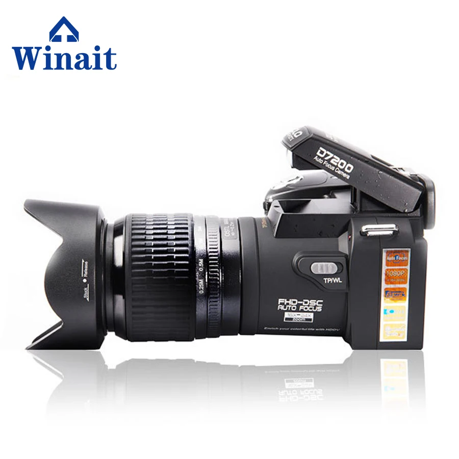 ビデオカメラ4K 10X 光学ズーム 120X インテリジェントズーム 光学ズーム33mp中国デジタル一眼レフカメラフルHD 1080P 24倍