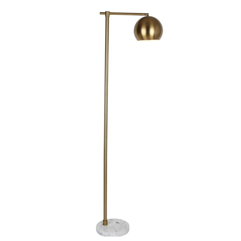 gold ball floor lamp