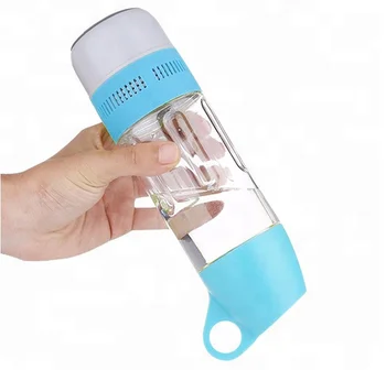 Water cup with BT function to play music out and carry