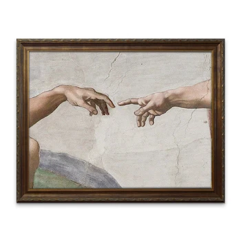 Source イタリアの画家ミケランジェロブオナローティ古代の創造アダム