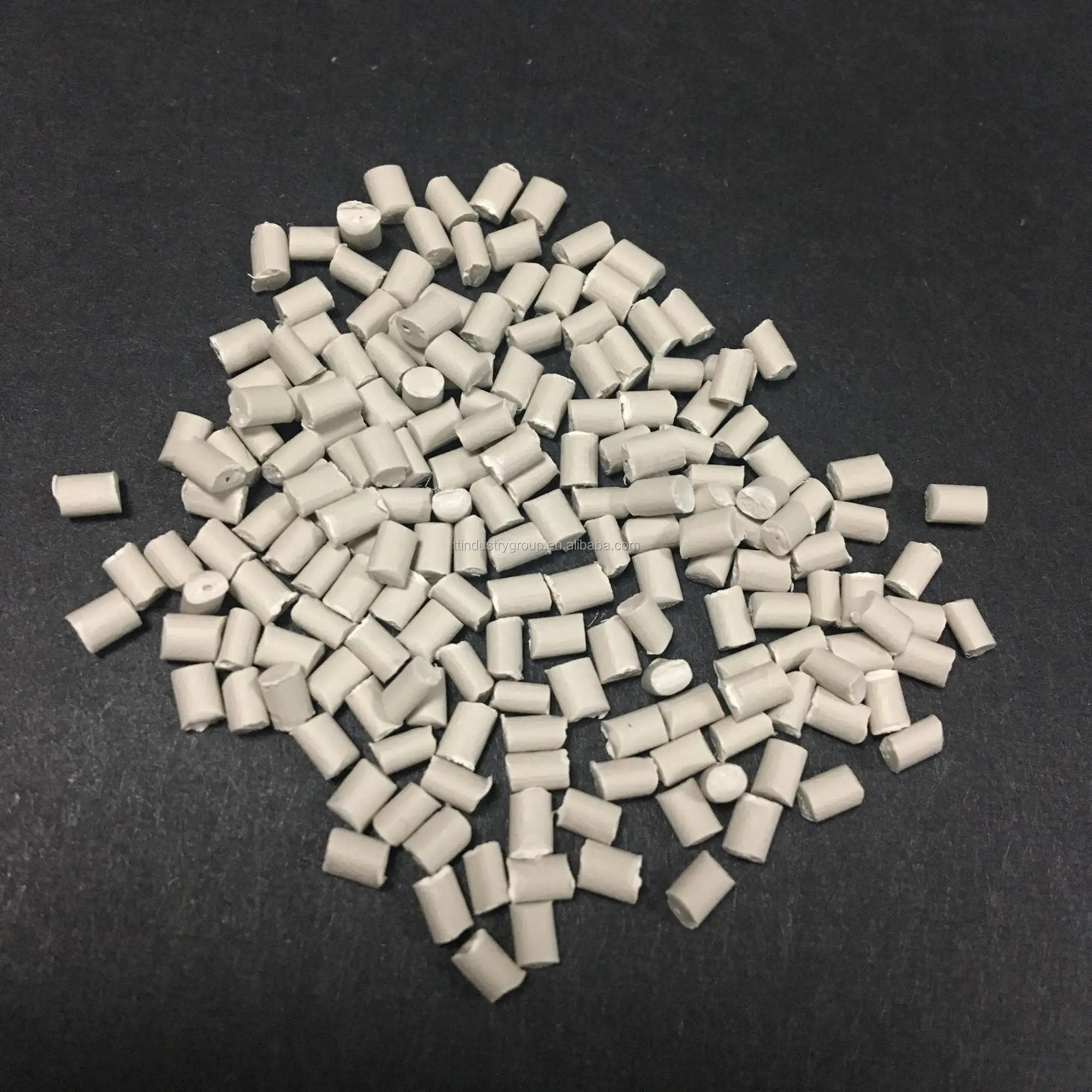 Огнестойкий полипропиленовый материал серого цвета и белого для литья под