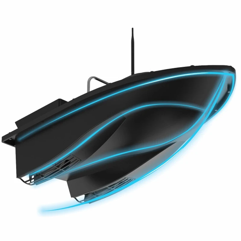 GPS Fishing Bait Boat with 3 Bait Containers Automatic Bait Boat 400-500M  Remote Range Wireless Control Double motors RC Boat