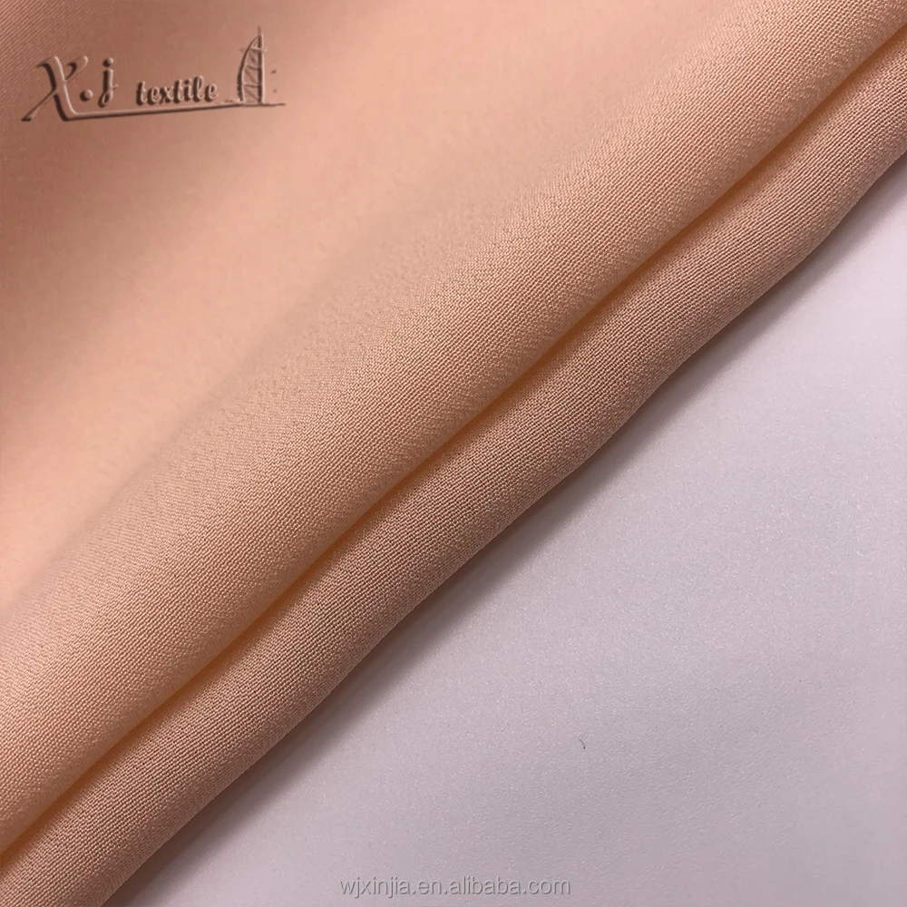 Plain Dyed 100 Polyester Moss Crepe Chiffon Fabric Crepe De Chine Fabric Buy クレープ生地 苔クレープ生地 クレープデシン生地 Product On Alibaba Com