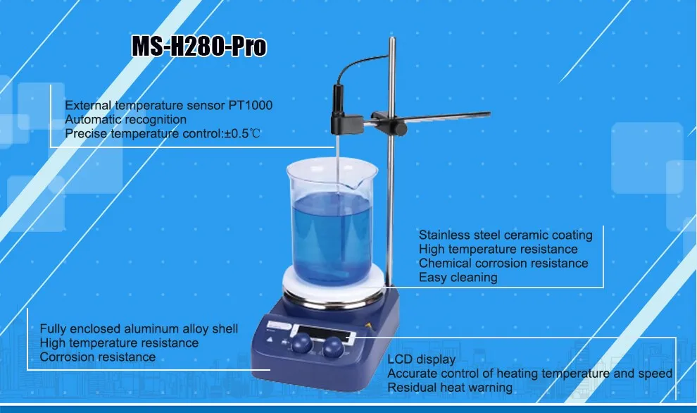 automatic stirring and heating mechanical magnetic