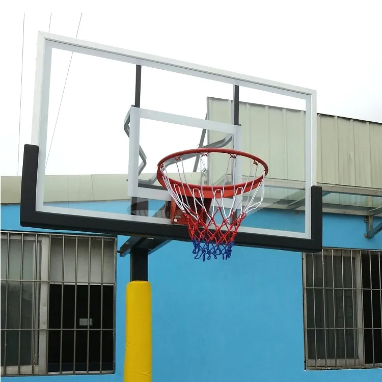 Source Fixed-Height In-Ground Basketball Pole With 72 inch