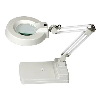 Lt-86c Desktop Magnifier Work Lighting Magnifying Glass Table Lamp 3x ...