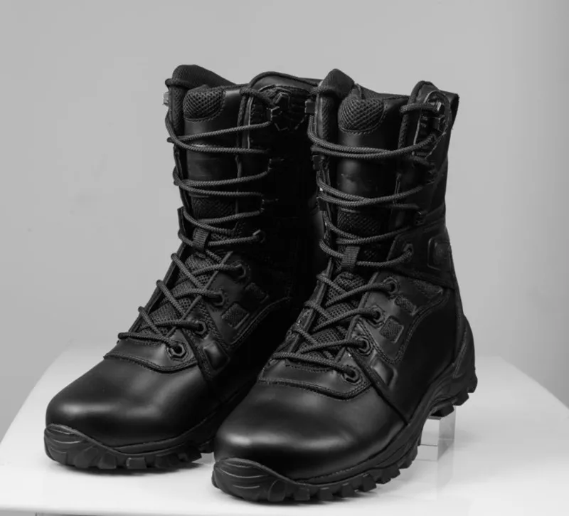 Botas Tácticas De Cuero Para Hombre,Zapatos De Exterior,Senderismo,Combate  Militar,Swat - Buy De Combate Del Ejército Botas Negro,Barato Militar Botas  De Combate.,Ejército Negro Botas Militares Product on Alibaba.com
