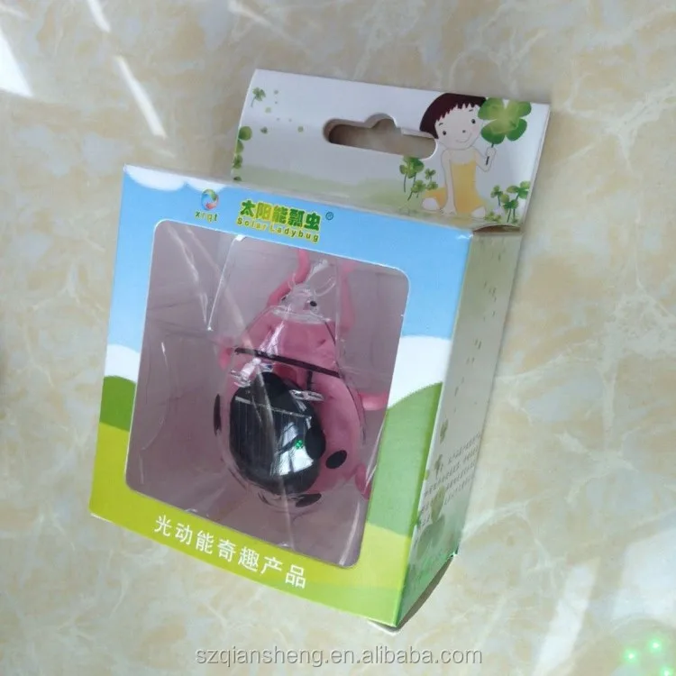 Высококачественные рекламные мини-игрушки в виде черного жука, образовательный забавный подарок на солнечной батарее для детей