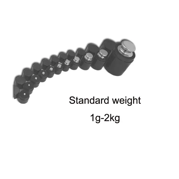 En Acier Inoxydable Oiml Poids D'essai F1 1 Mg-200g Poids D'étalonnage Ensemble