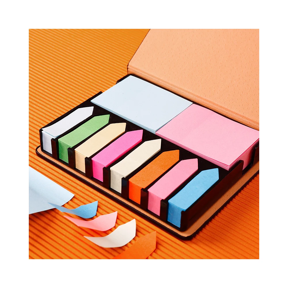 Make Your Own Rectangular Bookmark Unique Multi Colored Combined Sticky ...