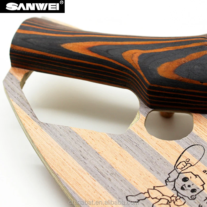 SANWEI запатентованная ракетка для настольного тенниса/ракетка пистолета Q10 - BROWNING