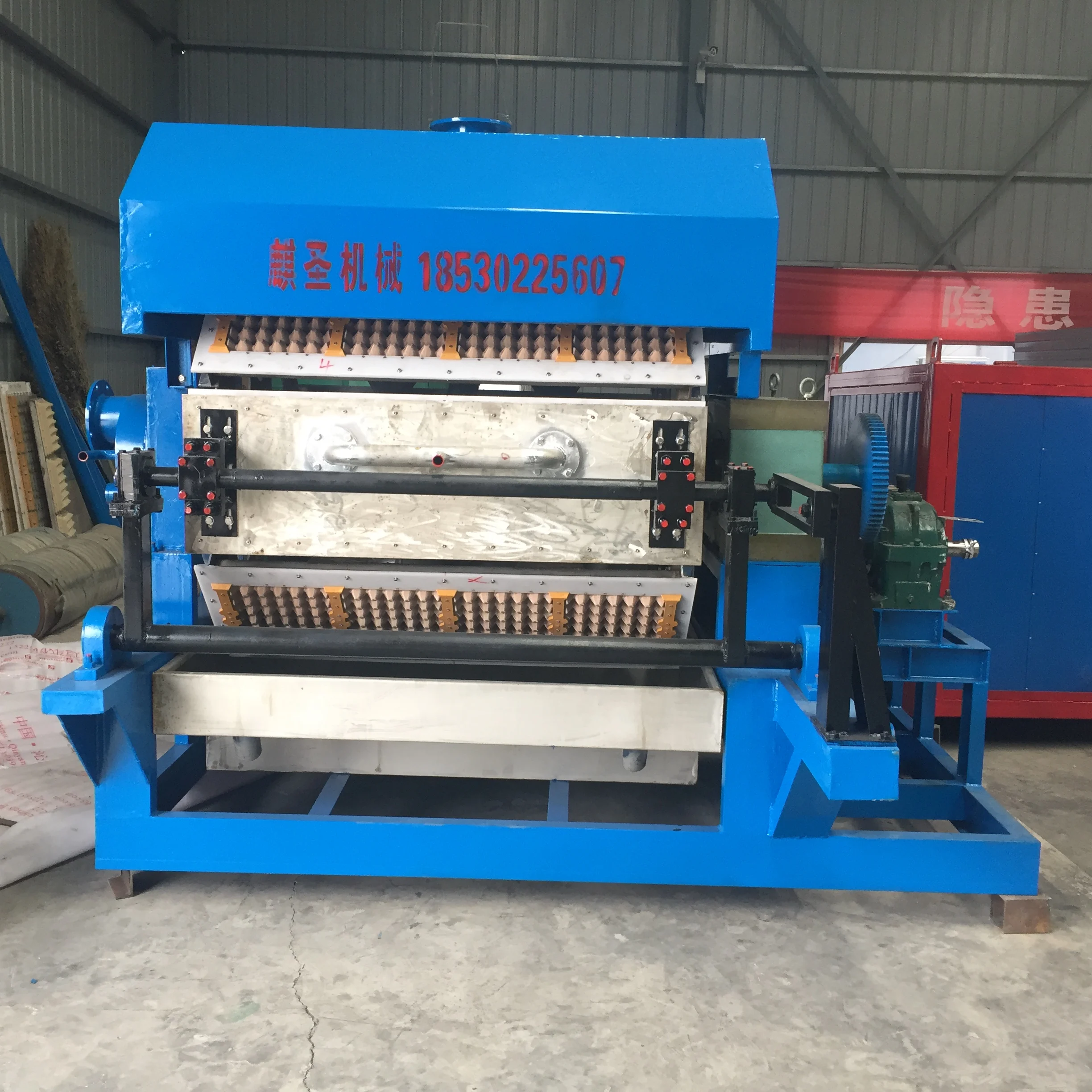 Qisheng the Most Advanced Pulp Moulding Egg Tray Molding Machine in the World