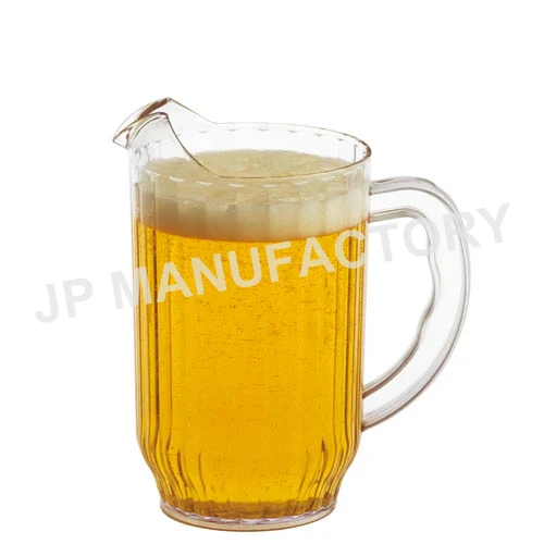Pack De 4 Chopes à Bière En Plastique DOJA Barcelona - Verres 50cl Incassables Polycarbonate | Réutilisables Pour Extérieur